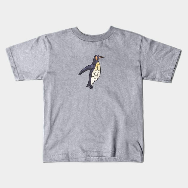 PENGUIN Kids T-Shirt by DesignsByDoodle